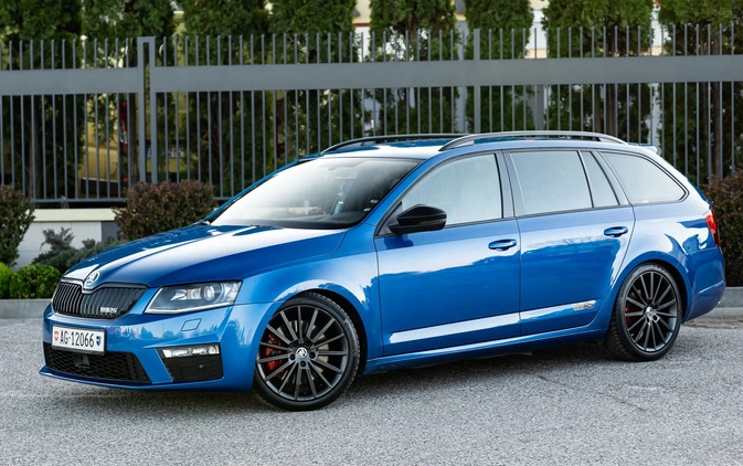 Skoda Octavia cena 59900 przebieg: 198000, rok produkcji 2015 z Poddębice małe 781